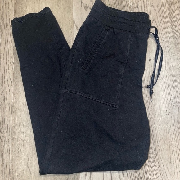 BLACK Talbots Sweatpants Small - Picture 1 of 4